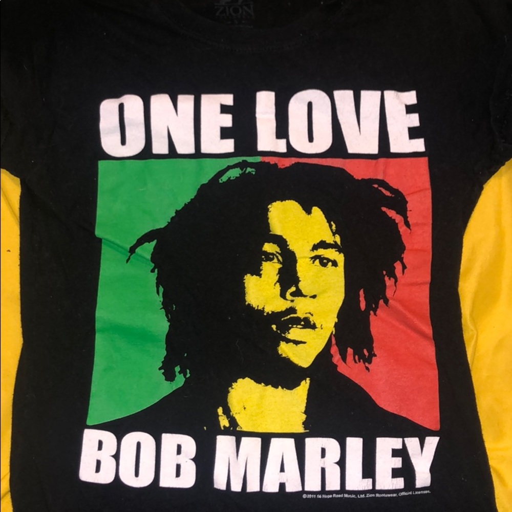 bob marley tee